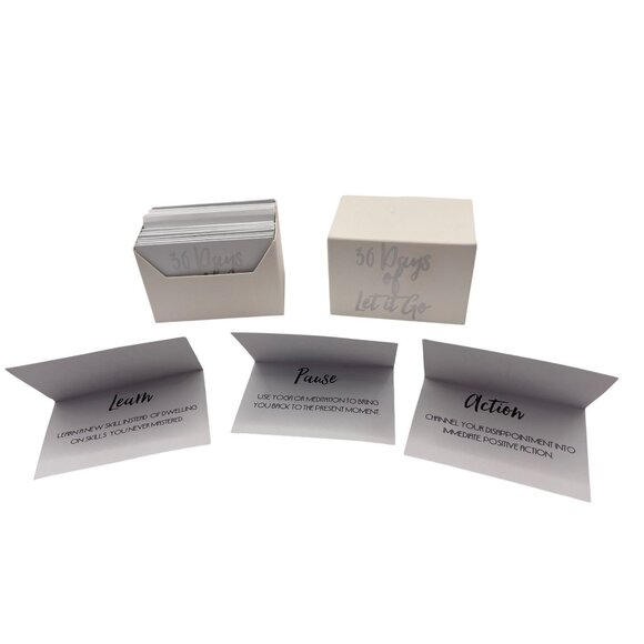 30 Days Of Let It Go Cards For Gratitude & Mindfulness 26a/4 - Picture 4 of 8